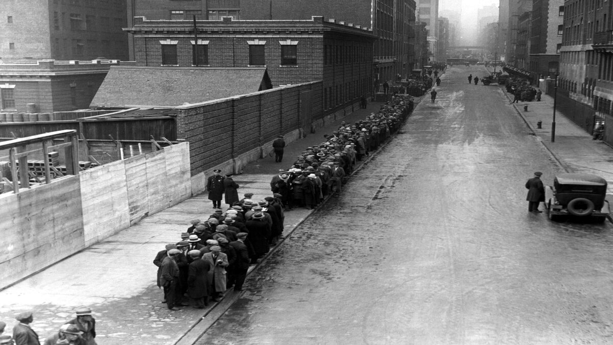 great depression in the United States
