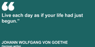 goethe famous quotes