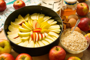 Apple Pie with oats