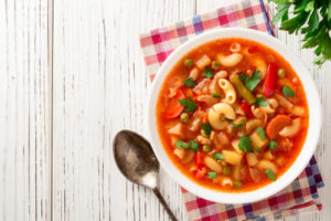 Minestrone Soup with Pasta