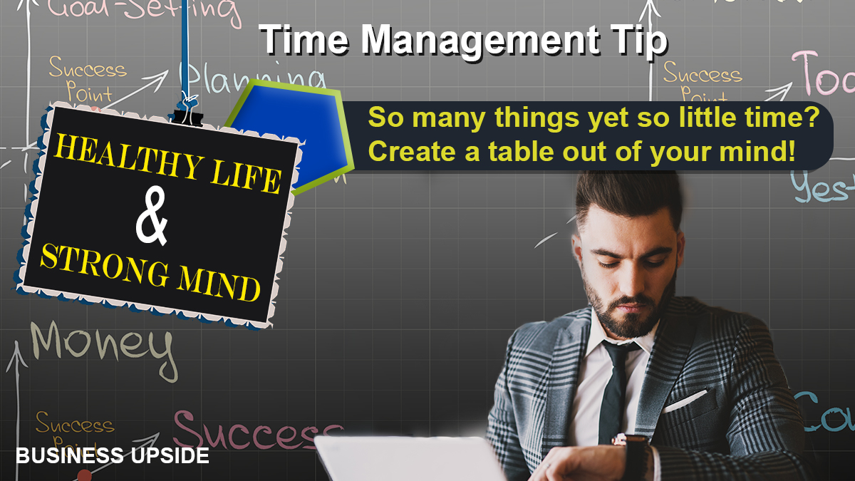 Time Management Tip