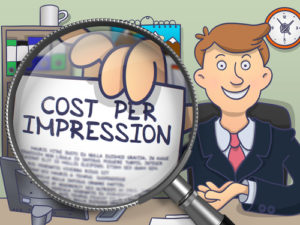 average cost per impression rates