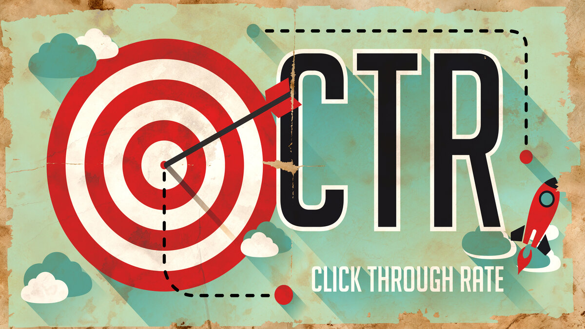 average click through rate for display ads