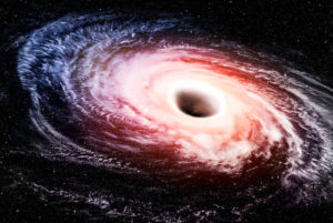 black holes in space