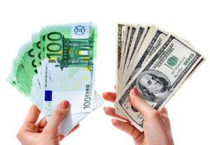 convert Euros to dollars