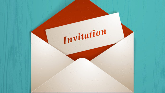 event invitation email