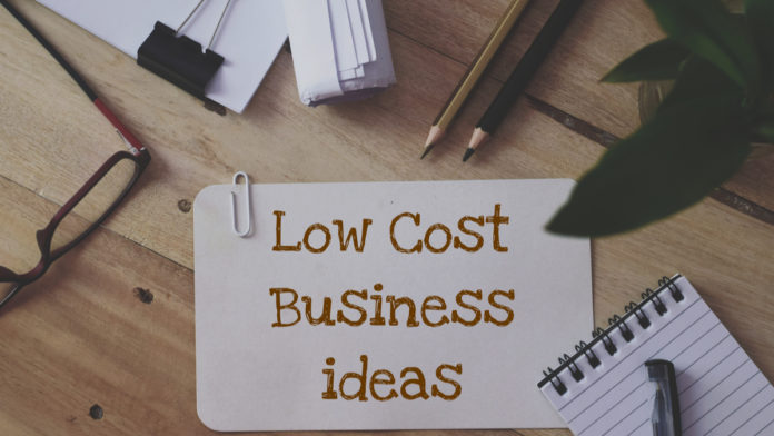 low investment business ideas