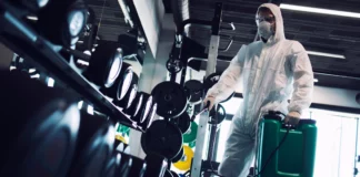 Sanitize Your Gym Equipment