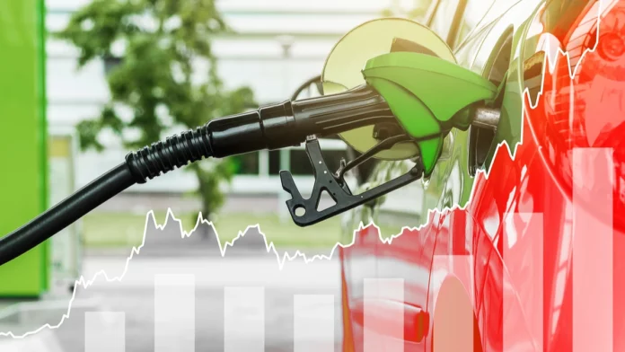 Gasoline Prices rise