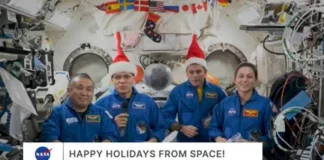 NASA Celebrating Astronaut Christmas