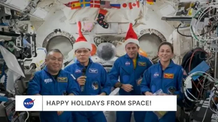 NASA Celebrating Astronaut Christmas