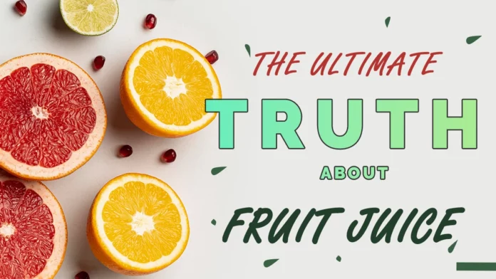 is fruit juice healthy