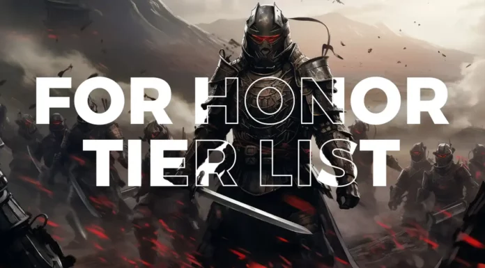 For Honor tier list