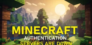 Minecraft authentication servers are down