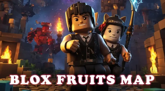 Blox fruits map