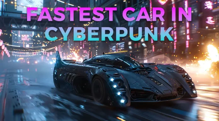 fastest car in cyberpunk