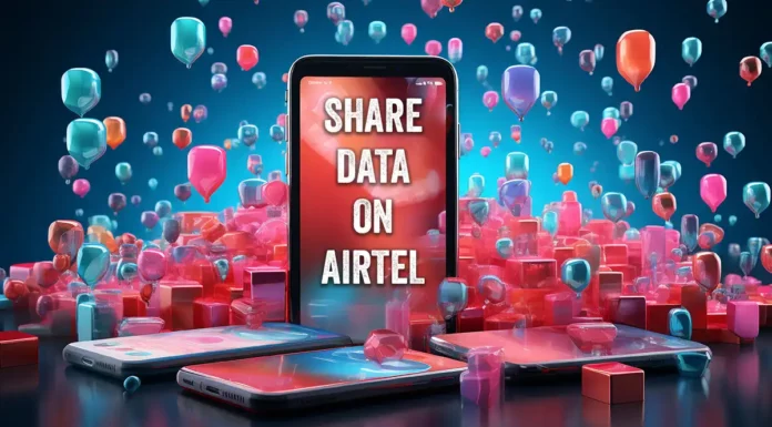 share data on Airtel