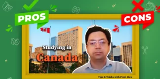 pros and cons of studying in Canada