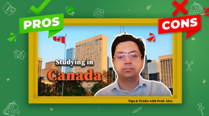 pros and cons of studying in Canada