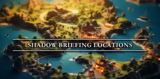 Shadow Briefing locations