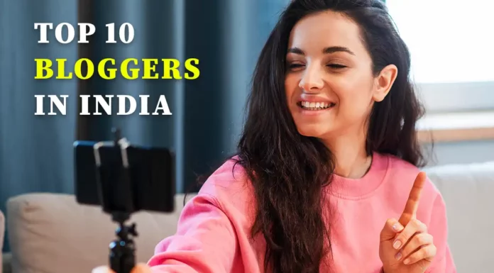 top 10 bloggers in India