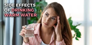 side effects of drinking warm water