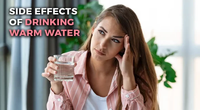 side effects of drinking warm water