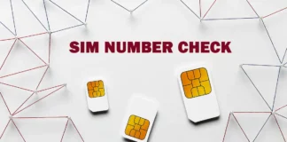 sim number check