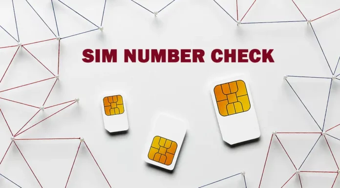 sim number check