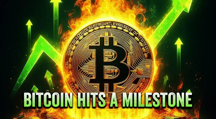 Bitcoin hits a milestone