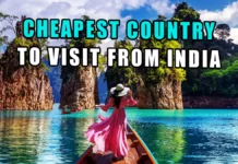 cheapest country to visit from India