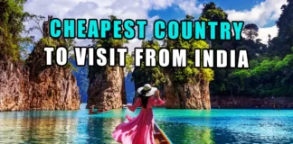 cheapest country to visit from India