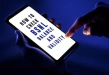 how to check BSNL balance and validity