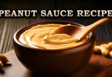 peanut sauce recipe