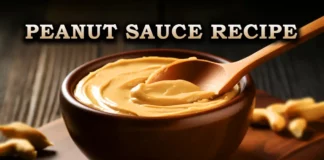 peanut sauce recipe