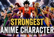 strongest anime character