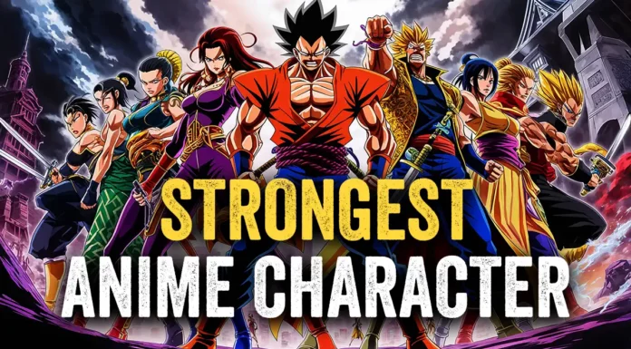 strongest anime character