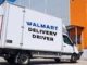 Walmart delivery driver