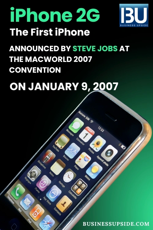 first iphone launch