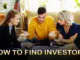 how to find investors