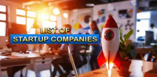 list of startup companies