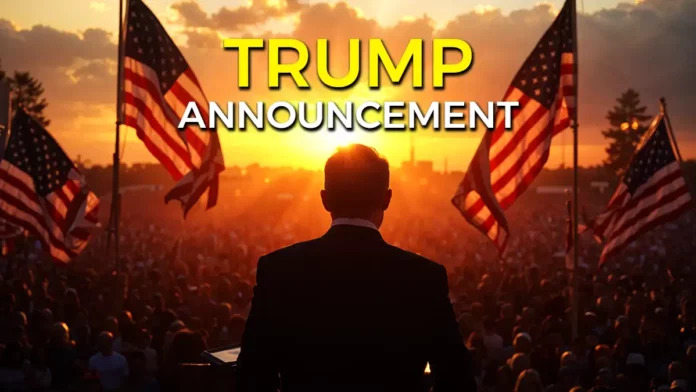 Trump announcement