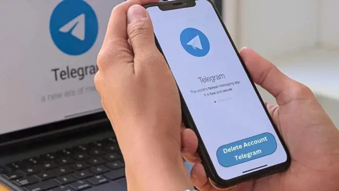 delete account Telegram