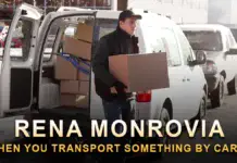 rena monrovia when you transport something by car ...