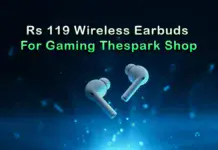 Rs 119 Wireless Earbuds for Gaming TheSpark shop