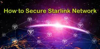 How to secure starlink network