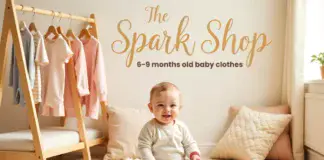 the spark shop 6-9 months old baby clothes