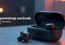 thesparkshop earbuds: bluetooth 5.0 8d stereo sound hi-fi