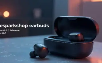 thesparkshop earbuds: bluetooth 5.0 8d stereo sound hi-fi