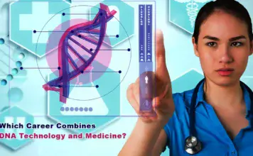 which career combines DNA technology and medicine?